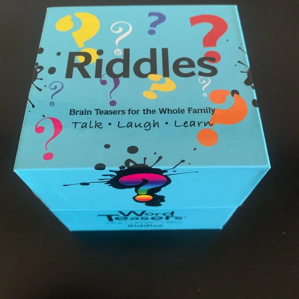 WORD TEASERS Riddles Game for Kids Teens & Adults Travel 150 Cards Brain Teasers
